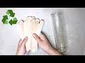 Very Easy DIY with Old Jar and Popsicle Sticks