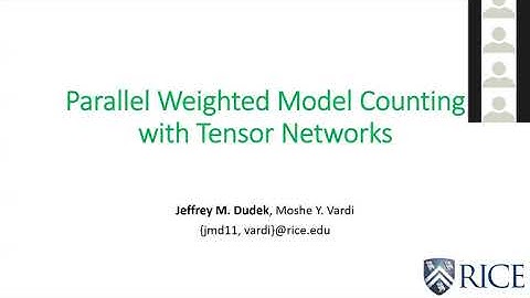 Parallel Weighted Model Counting with Tensor Networks