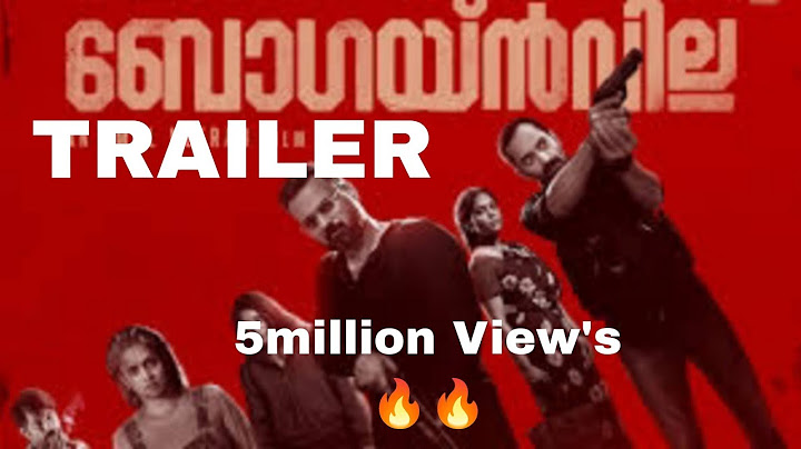 BOUGAINVILLEA Trailer | Kunchacko Boban | Fahad Faasil | Amal Neerad | Jyothirmayi