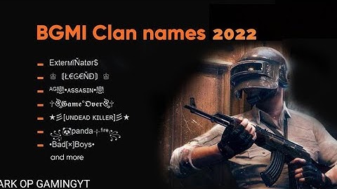 How change my name BGMI styles symbols 2022