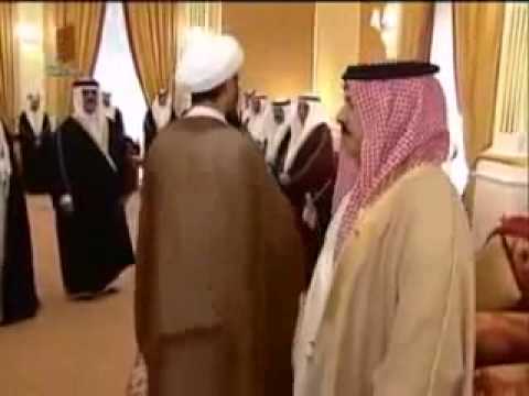 على سلمان يعزي الملك حمد بن عيسي ال خليفه والملك خليفه بن سلمان