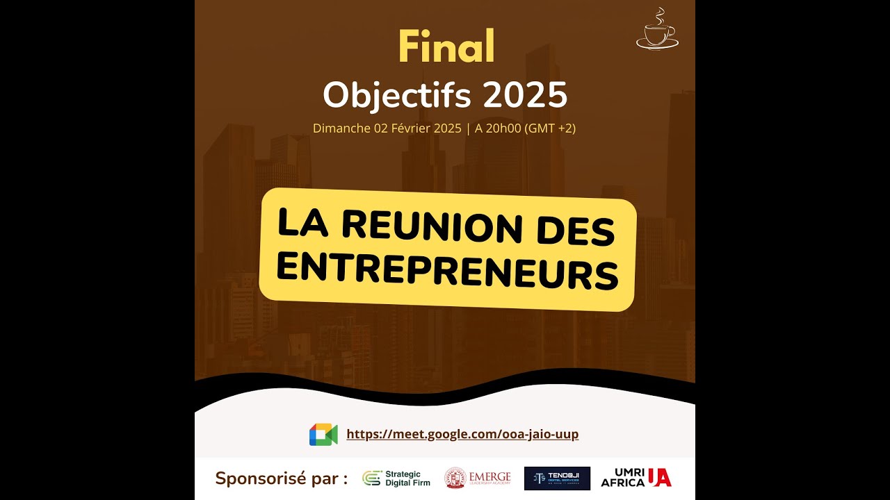Miniature de Partie 4 & Final - Réunion des Entrepreneurs