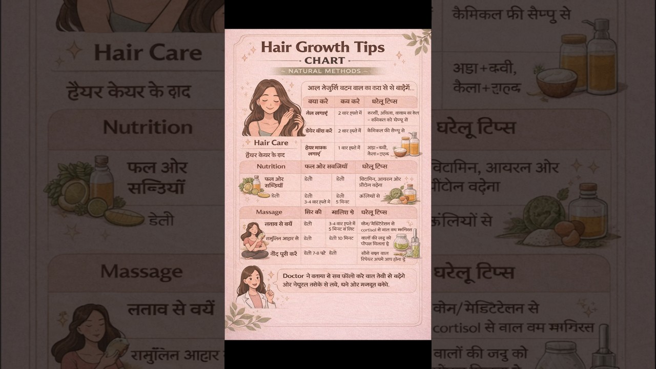 Doctor Approved Hair Growth Routine 🌿 (Save This) 