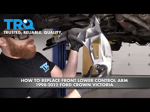 How to Replace Front Lower Control Arm 1998-2012 Ford Crown Victoria