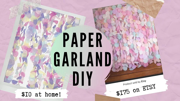 How to Make a Paper Garland