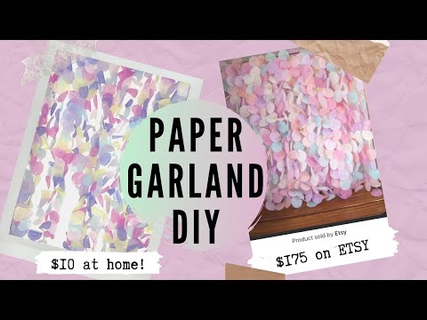 How to Make a Paper Garland
