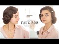 The 1920s Faux Bob | Three Ways