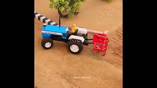 DIY Mini Tractor Farming 🚜 | Amazing Mini Agriculture Project #fyp #minitractor  #diyprojects
