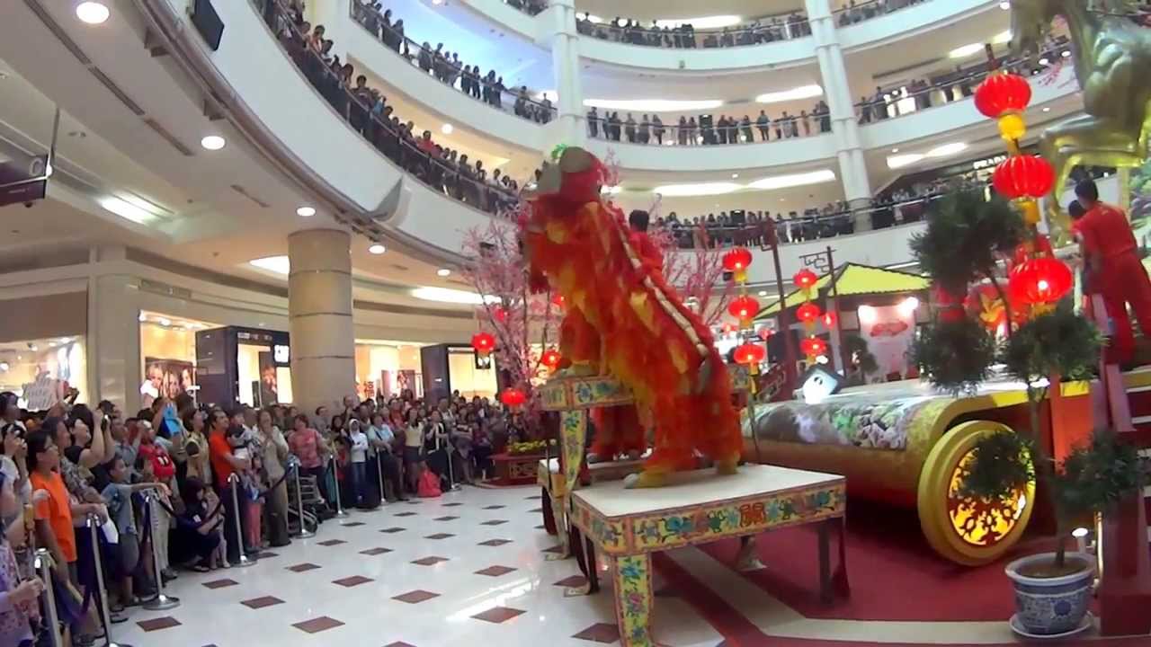 Northern lion dance performance