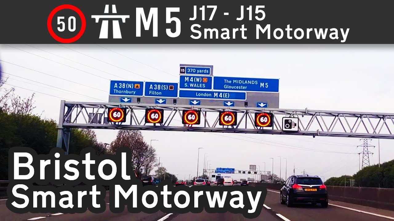 M5 J17 J15 Smart Motorway at Bristol / Cribbs Causeway / Almondsbury