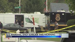 US Marshal shot in Racine