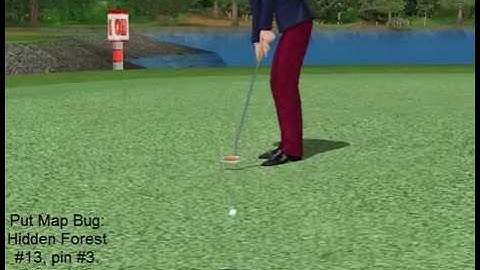 Shot Online Putting Bug: Hidden Forest #13, pin #3