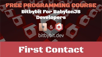 First Contact - Bitbybit For BabylonJS Developers