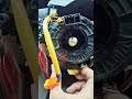 Damaged Spiral Cable Horn Not Working #SpiralCable #CarElectronics #SpeedometerRepair