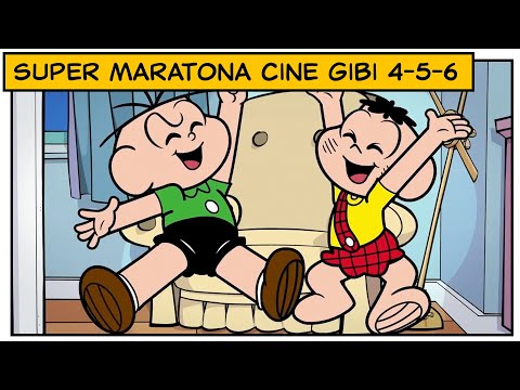 🎥 Super Maratona Cine Gibi 4,5 e 6 | Turma da Mônica