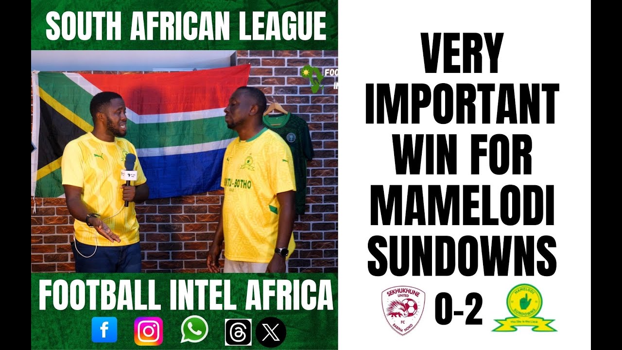 «Секхукхуне» 0-2 «Мамелоди Сандаунс» (реакция фанатов Виктора Сиокву) || Обзор матчей Премьер-лиг...