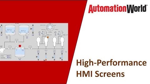 High-Performance HMI Screens