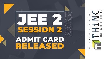 JEE B.ARCH 2023 ADMIT CARD RELEASED | SESSION 2 ADMIT CARD |JEE MAIN SESSION 2| B.ARCH ENTRANCE EXAM