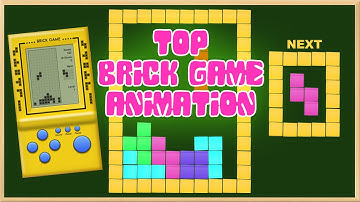 TETRIS STOP MOTION ANIMATION / BRICK GAME