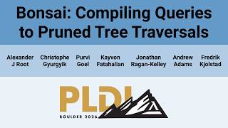 [PLDI'26] Bonsai: Compiling Queries to Pruned Tree Traversals