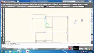 Bilgisayar Destekli Proje Zemi̇n Kat Kolon Yerleşi̇mi̇