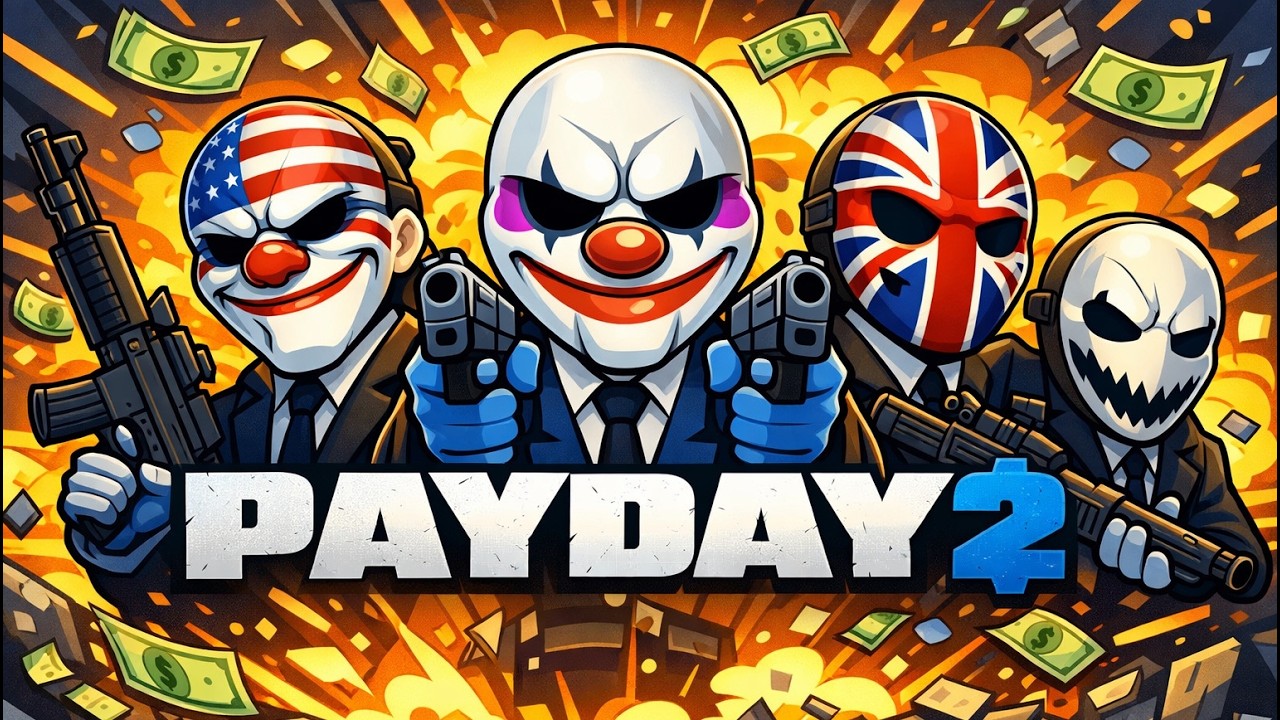 🛑 Payday 2 Jogando e conversando com Inscritos no discord! 😎👍