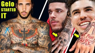 TATTOOS: HOW LIANGELO INFLUENCED LONZO AND LAMELO TO GO ALL OUT