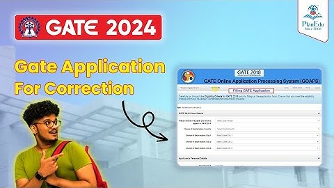 GATE2024 Application Correction | Tips | Update GATE2024 Aspirants | GATE2024Exam | Success