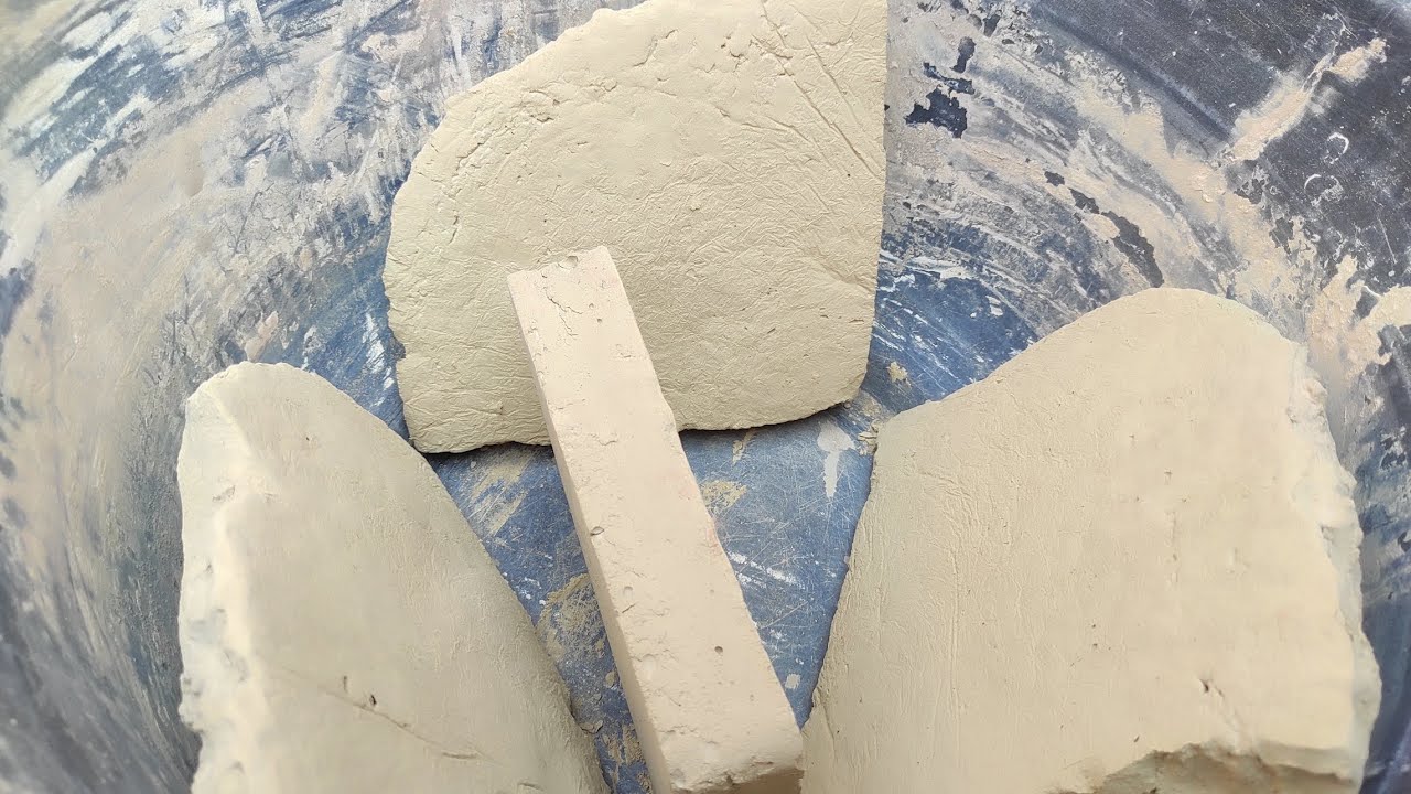 ASMR ~ bombastic crumbling of pure mud giant slabs 😋_#puremudcrumblingasmr 