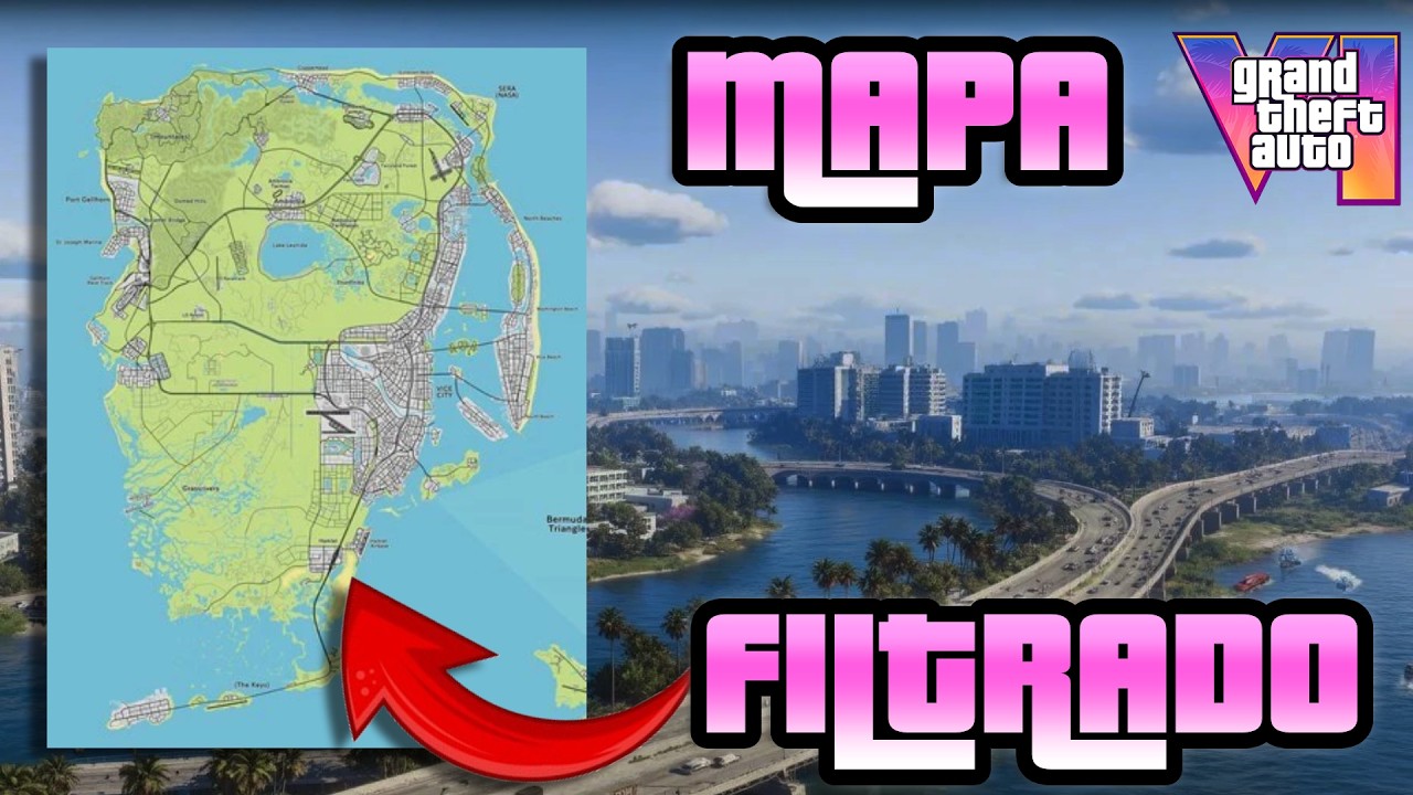 Crearon Un Mod Del Mapa De GTA 6 Y No Creeras Como Se Mira YouTube 