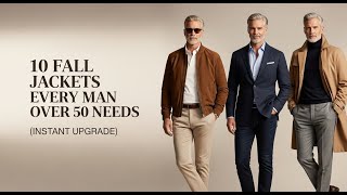 10 Fall Jackets Every Man Over 50 Needs (Instant Upgrade) Wealth