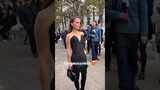 Stella McCarthy unveiled the Spring 2025 fashion Show in Paris Today.