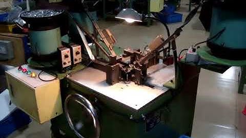 N31 Auto-lock Slider Assembly Machine QLQ-008 #Zipper_machine Slider_machine