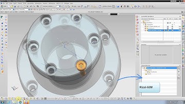 Tutorial NX 7 5 - Basic Concept Assembly1 multi part + bolt library fully constraint