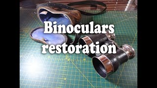 old 1st world war binoculars restoration....