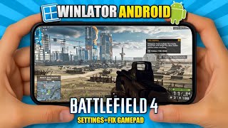 Battlefield 4 on Android Winlator Cmod v13.1.1 Gameplay Test | Snapdragon 8s Gen 3 POCO F6 Settings