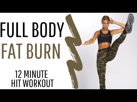 FULL BODY FAT BURN ||  12 MIN. HIIT WORKOUT / lose fat | Mary Braun