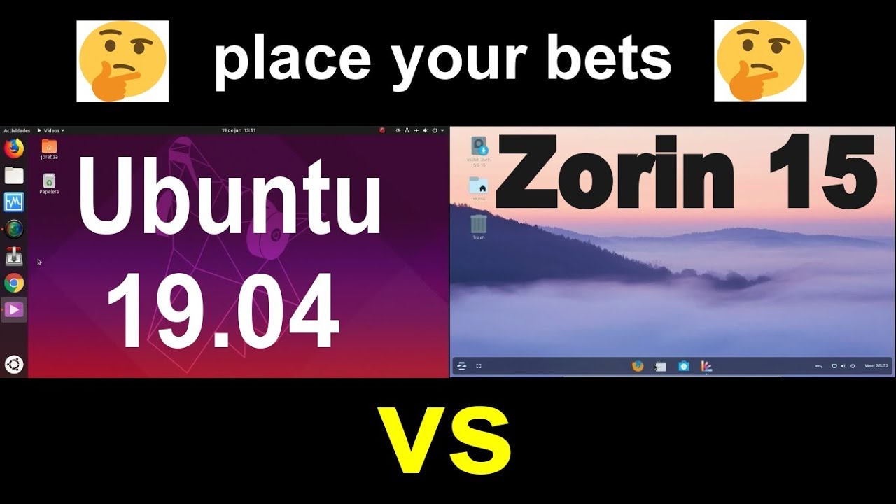 Ubuntu 19.04 vs Zorin OS 15 - YouTube