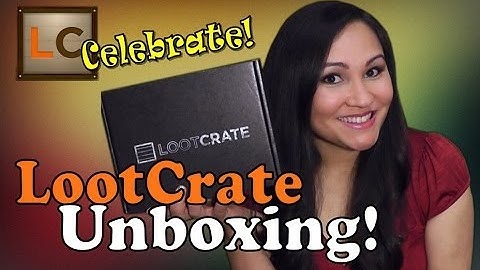Loot Crate Unboxing - November "CELEBRATE" Theme with StrangeLuv