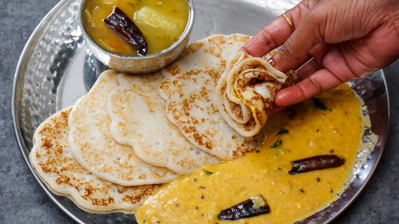 Instant Set Dosa with Instant Tomato Onion Chutney     10    Breakfast