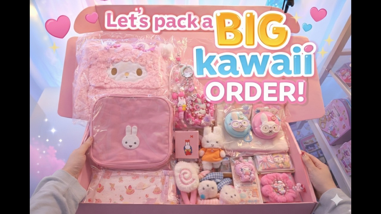 Hi Saskia, this is your order packing video, hope you like it!💕💕#luckyscoop #mysteryscoop #asmr