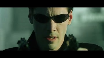 The Matrix Rooftop Shootout dubbed with Half-Life SFX (Now with music!)