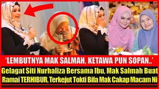 Gelagat Siti Nurhaliza Bersama Ibunya, Mak Salmah Buat Ramai TERHIBUR, Terkejut Tokti Bila Mak Cakap