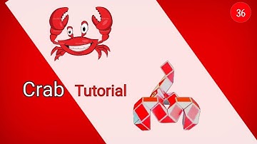 How To make Crab with snake cube