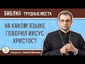 На каком языке говорил Иисус Христос? Священник Алексей Волчков. Толкование Библии Священное Писание