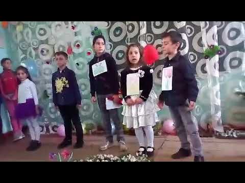 ქვემო აკეთის საჯარო სკოლის პირველკლასელებმა ღონისძიება - ,,გაზაფხულის ყვავილები“ გამართეს