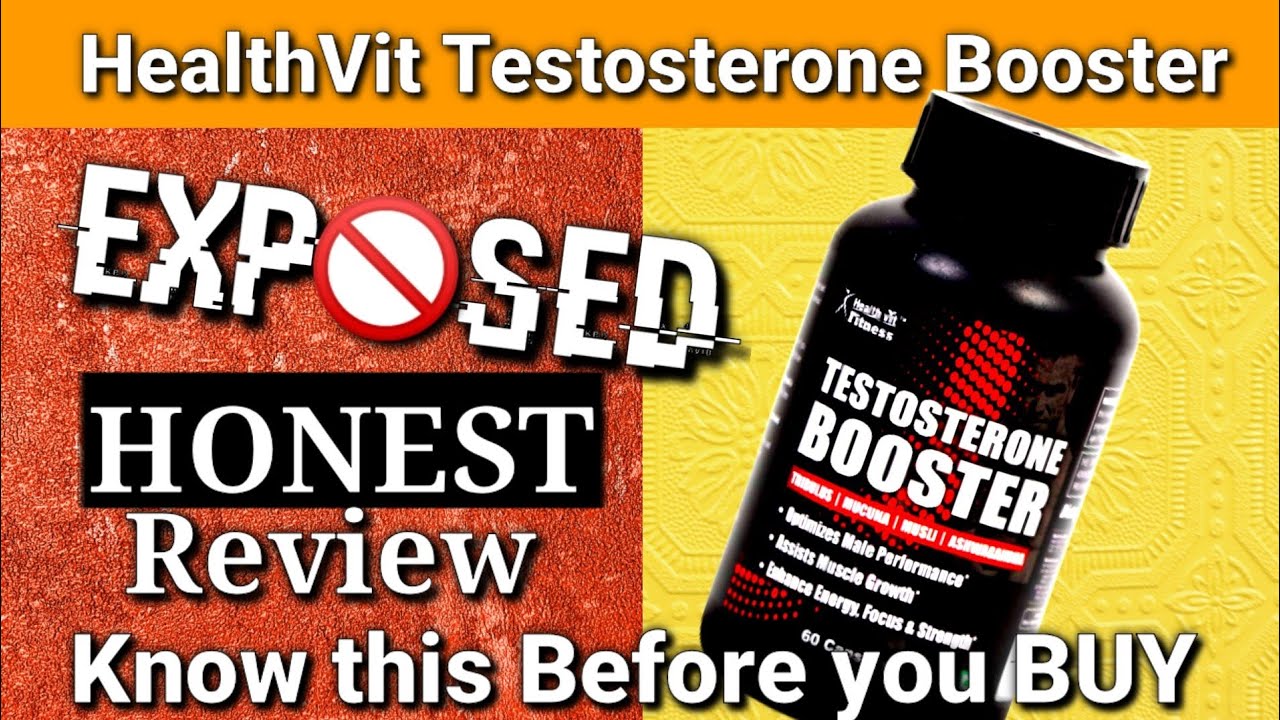 Healthvit Testosterone booster HONEST review ( with LAB TEST ) YouTube