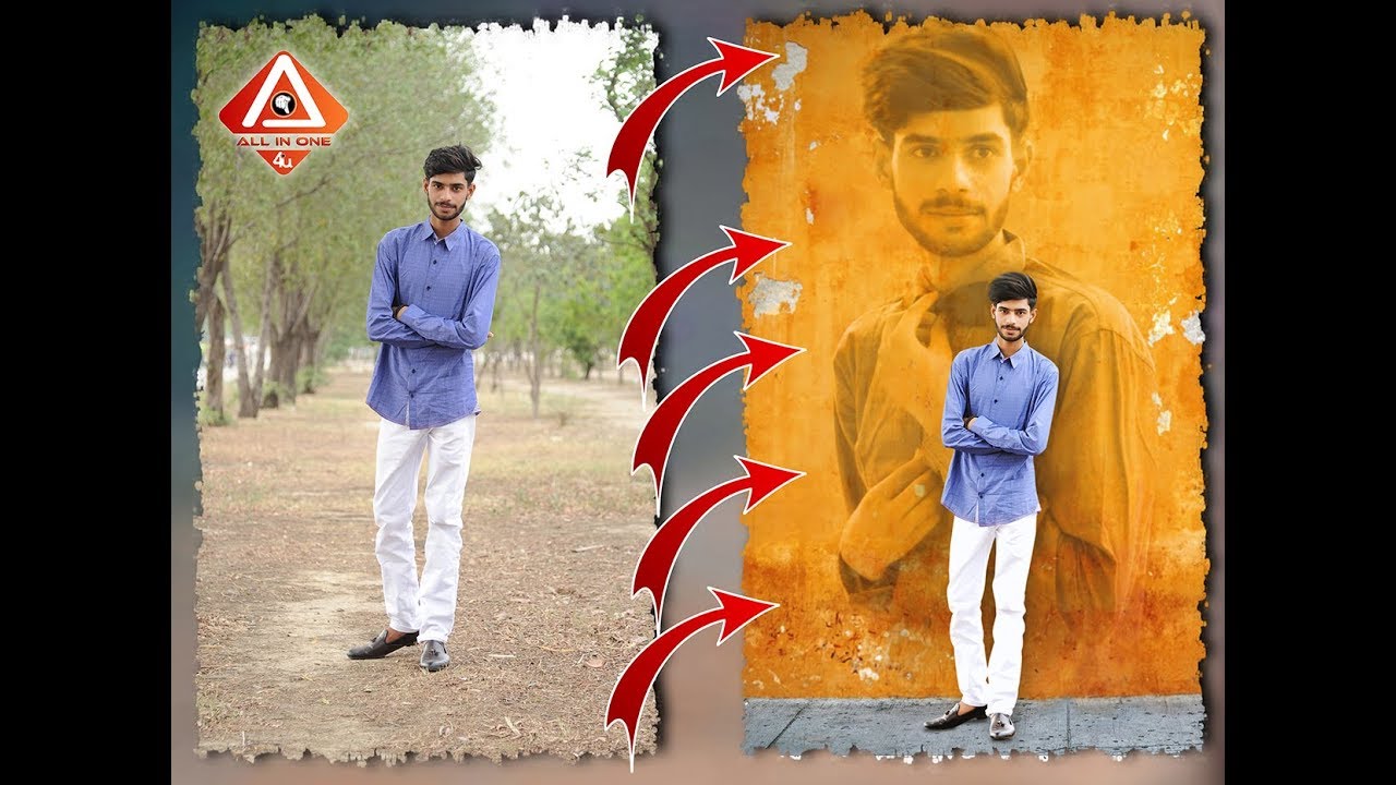 Wall Photo Editing in adobe Photoshop Fast & Easy - YouTube