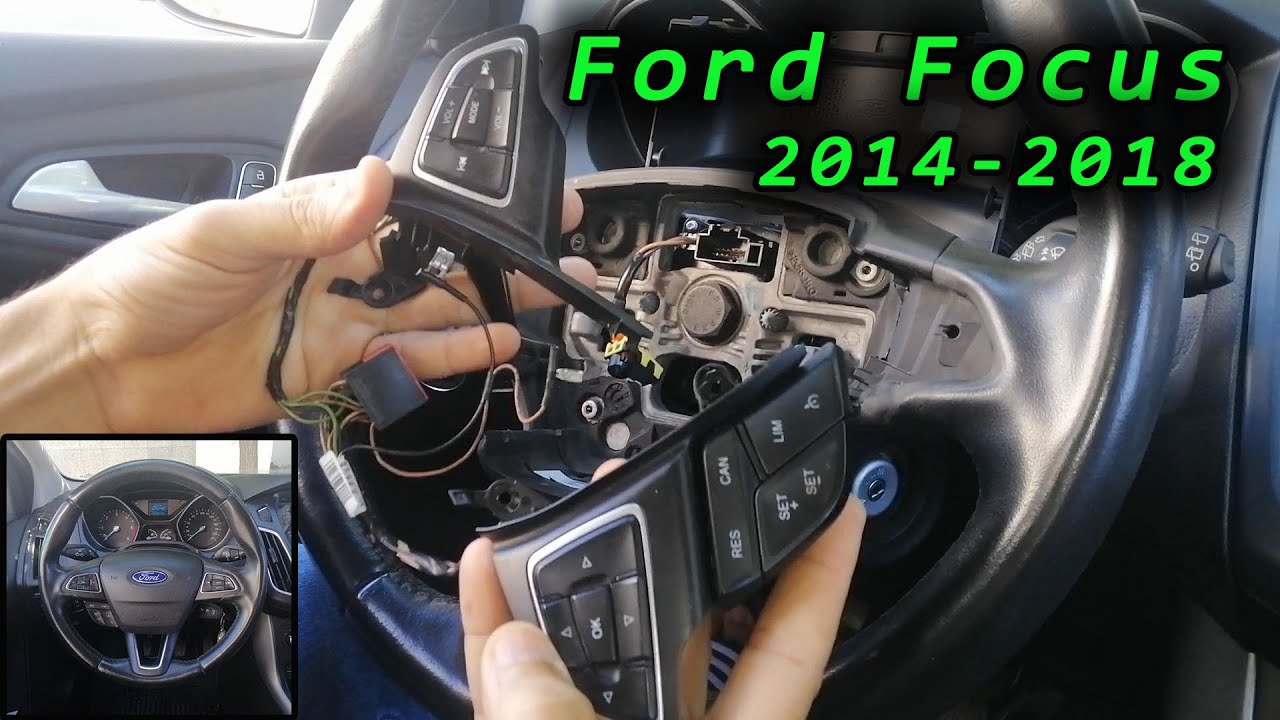 Ford Focus Démonté les Boutons du Volant - YouTube
