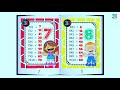 Apprendre les tables de multiplication avec trois toiles kids